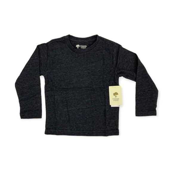 Tucker & Tate Kids Long Sleeve Essential T Shirt Black Size 2 NWT $17 MSRP - Picture 2 of 6